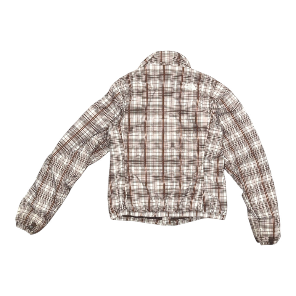 Women Jacket Coat The North Face Plaid Liner Puffer X-Small (Women's XS / TP) - Picture 3 of 11